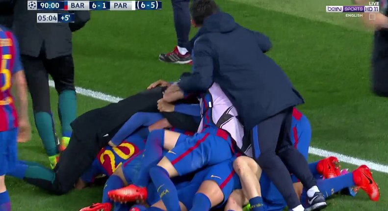 Futbalový zázrák: Barcelona strelila gól na 6:1 v posledných sekundách a postupuje cez PSG do štvrťfinále! (VIDEO)