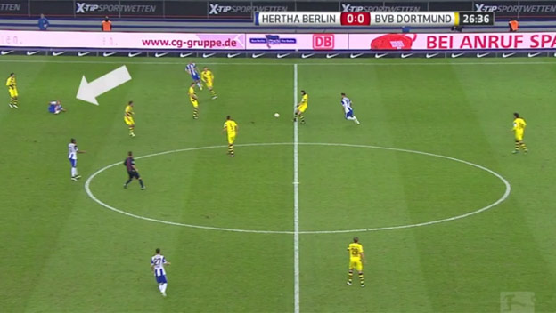 Skvelé Fair-play gesto hráčov Dortmundu v zápase s Herthou