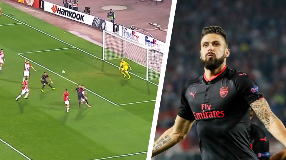 Gól, ktorý musíte vidieť: Akcia Arsenalu na jeden dotyk zakončená akrobatickým kúskom Girouda! (VIDEO)