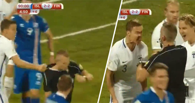 Šialený záver zápasu Islandu. Fínsky brankár slovenského pôvodu: Toho rozhodcu už nechcem nikdy vidieť! (VIDEO)