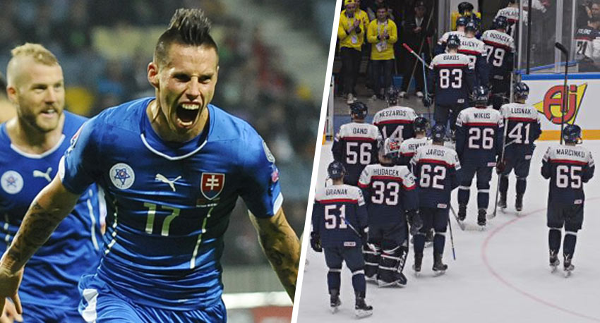 Slovenská futbalová reprezentácia už pomaly dobieha tú hokejovú. V novom rebríčku sme 12. najlepší tím v Európe!