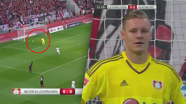 Brankár Leverkusenu nezvládol malú domov, dal si neuveriteľného vlastenca! (VIDEO)