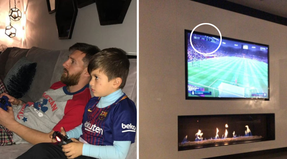 Leo Messi hrá so synom hru FIFA 18: Ako inak, duel Barcelona - Real Madrid! (FOTO)