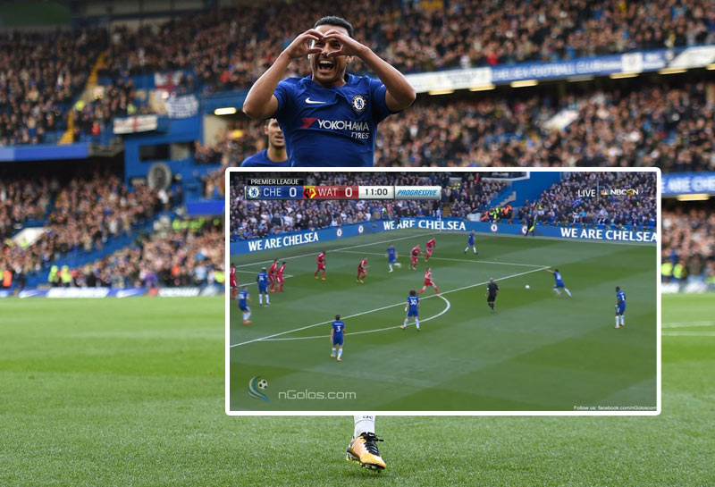 Výstavný gól Pedra v dnešnom zápase Chelsea proti Watfordu (VIDEO)