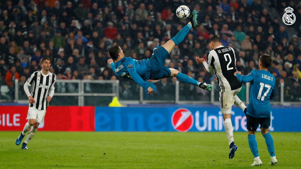 Cristiano Ronaldo strelil gól roka: Vychutnajte si jeho exkluzívne nožničky do siete Juventusu! (VIDEO)