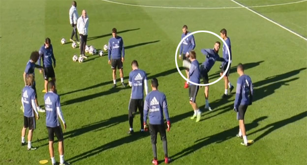 Ronaldo chcel nasadiť Coentraovi jasličky, no následne ich dostal práve on. Potom sa tváril urazene! (VIDEO)