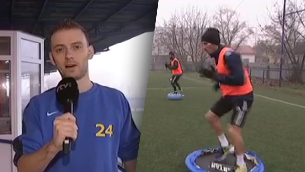 Reportér RTVS si vyskúšal tréning s klubom z Fortuna Ligy: Som rád, že som kondičný tréning vôbec prežil! (VIDEO)