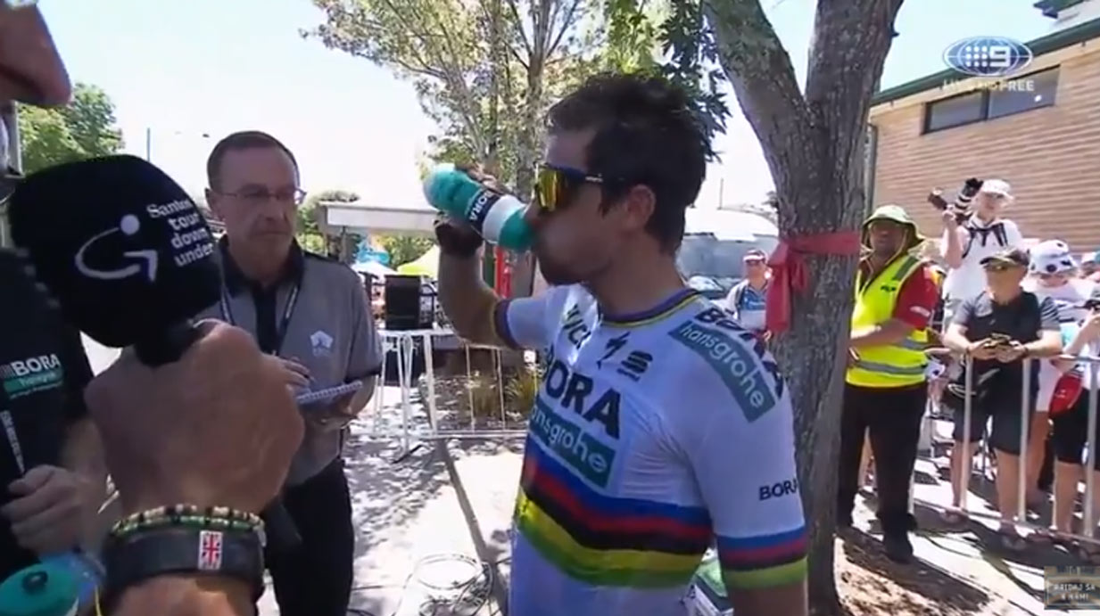 Saganovi po pretekoch nedajú ani vydýchnuť: Najskôr sa musím najesť! (VIDEO)