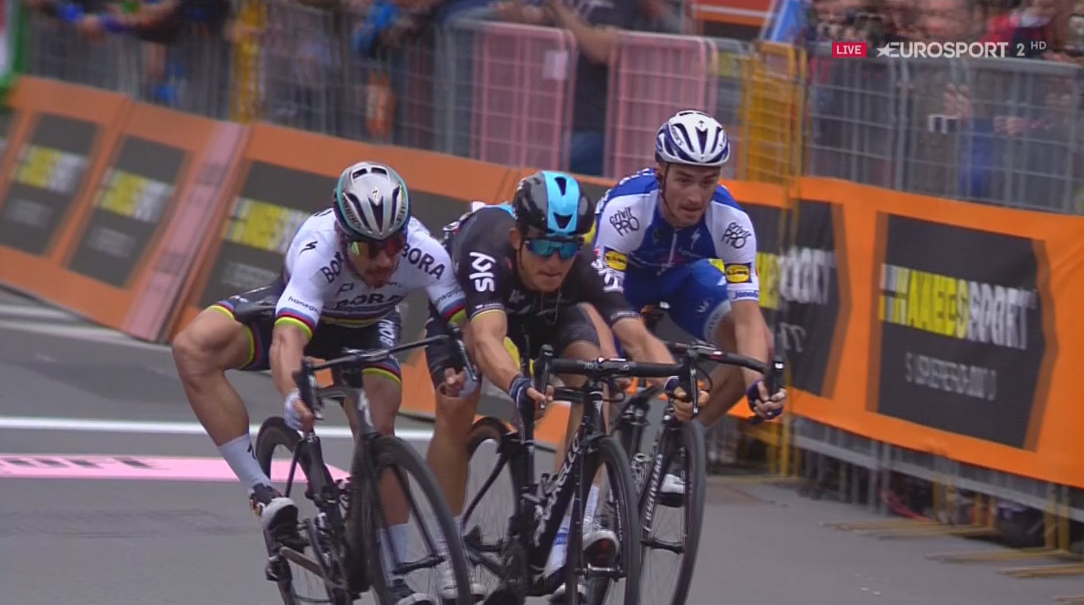 Neuveriteľný finiš Petra Sagana na Miláno-San Remo: V posledných metroch však prišiel o triumf! (VIDEO)