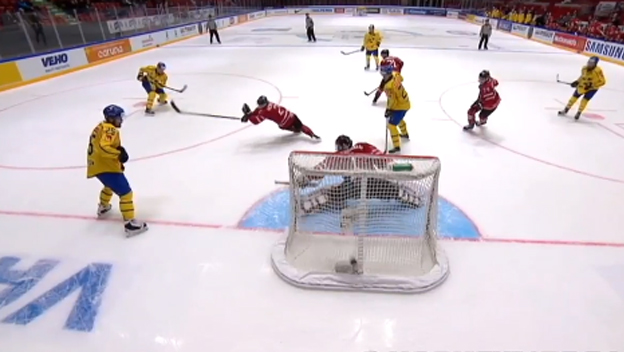 Švédska 20-ka má dobre natrénované! V príprave proti Kanade roztrhli sieť na bránke pri troch góloch! (VIDEO)