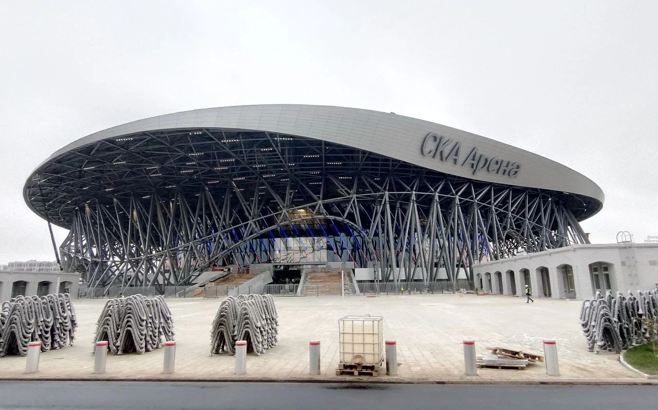 Nový najväčší hokejový štadión na svete - SKA Arena v Petrohrade Foto-2