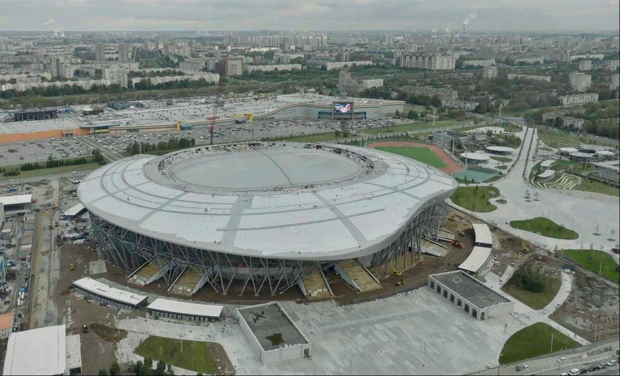 Nový najväčší hokejový štadión na svete - SKA Arena v Petrohrade Foto-8