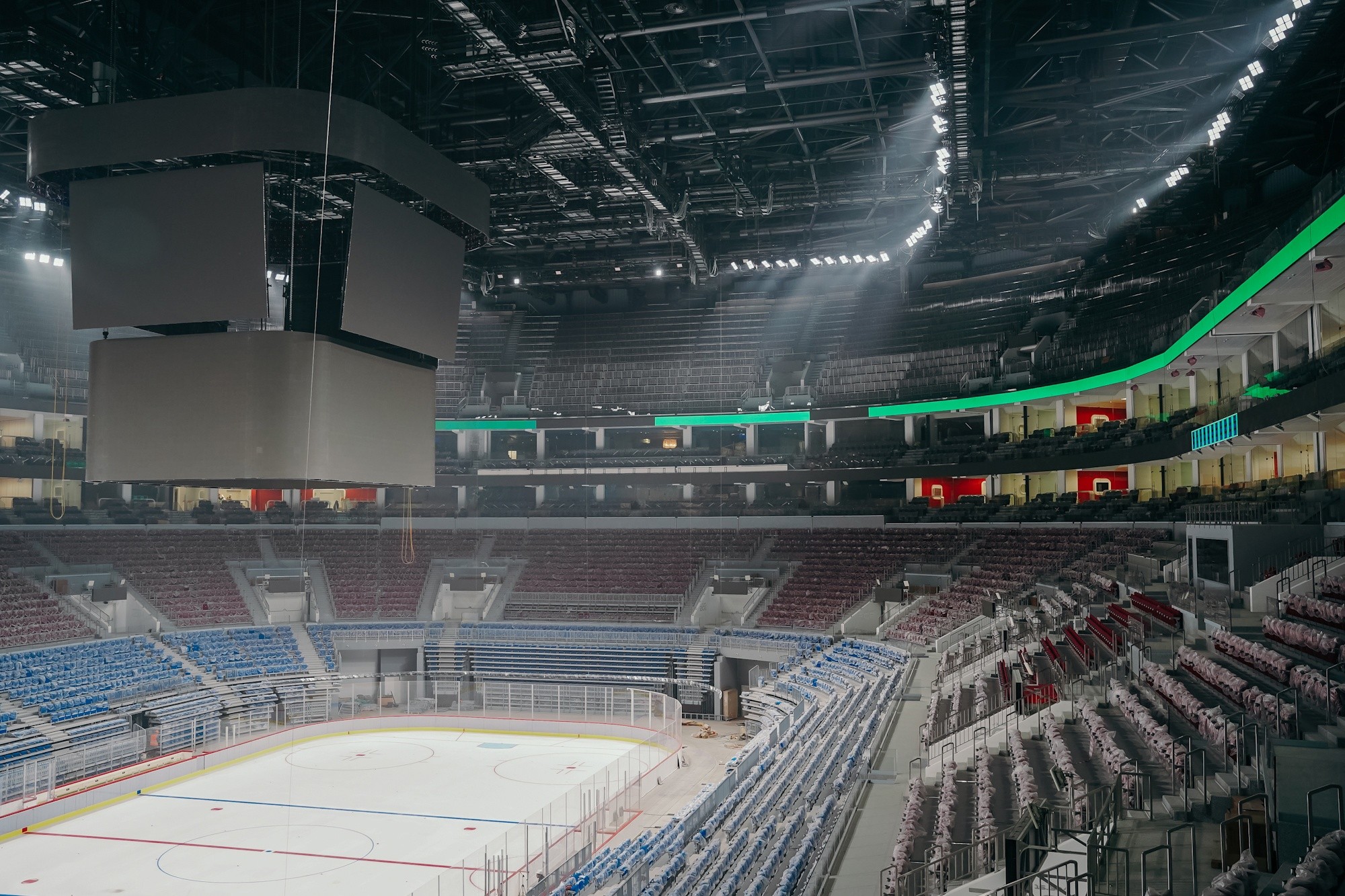 Nový najväčší hokejový štadión na svete - SKA Arena v Petrohrade (Foto-9)