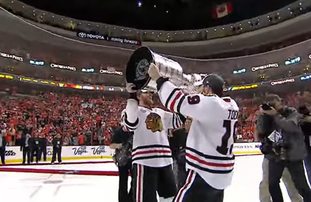 10 rokov dozadu prebral Marián Hossa svoj prvý Stanley Cup (VIDEO)