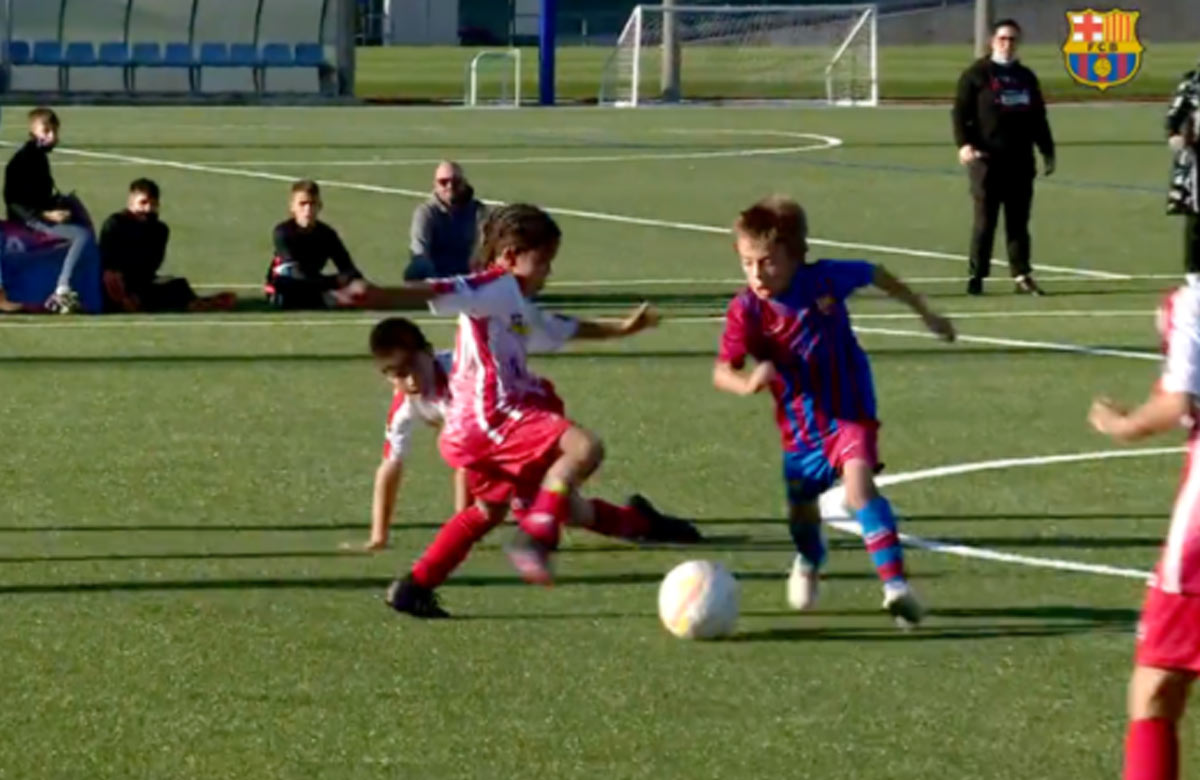 VIDEO: 7 ročný talent Barcelony a jeho sólo v poslednej minúte