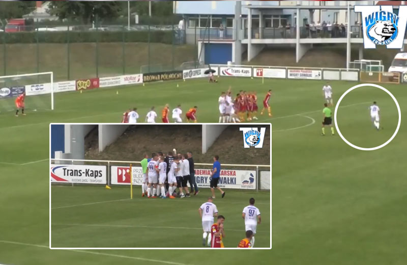 19-ročný Martin Adamec v 91. minúte fantastickým gólom z priameho kopu vyrovnal duel v poľskej lige! (VIDEO)