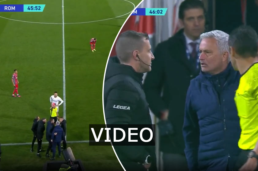 Výbuch José Mourinha v Serii A. Portugalčan tretíkrát v sezóne s červenou kartou