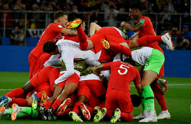 Anglicko po prvý raz v histórii vyhralo penalty na MS a postupuje tak cez Kolumbiu do štvrťfinále! (VIDEO)