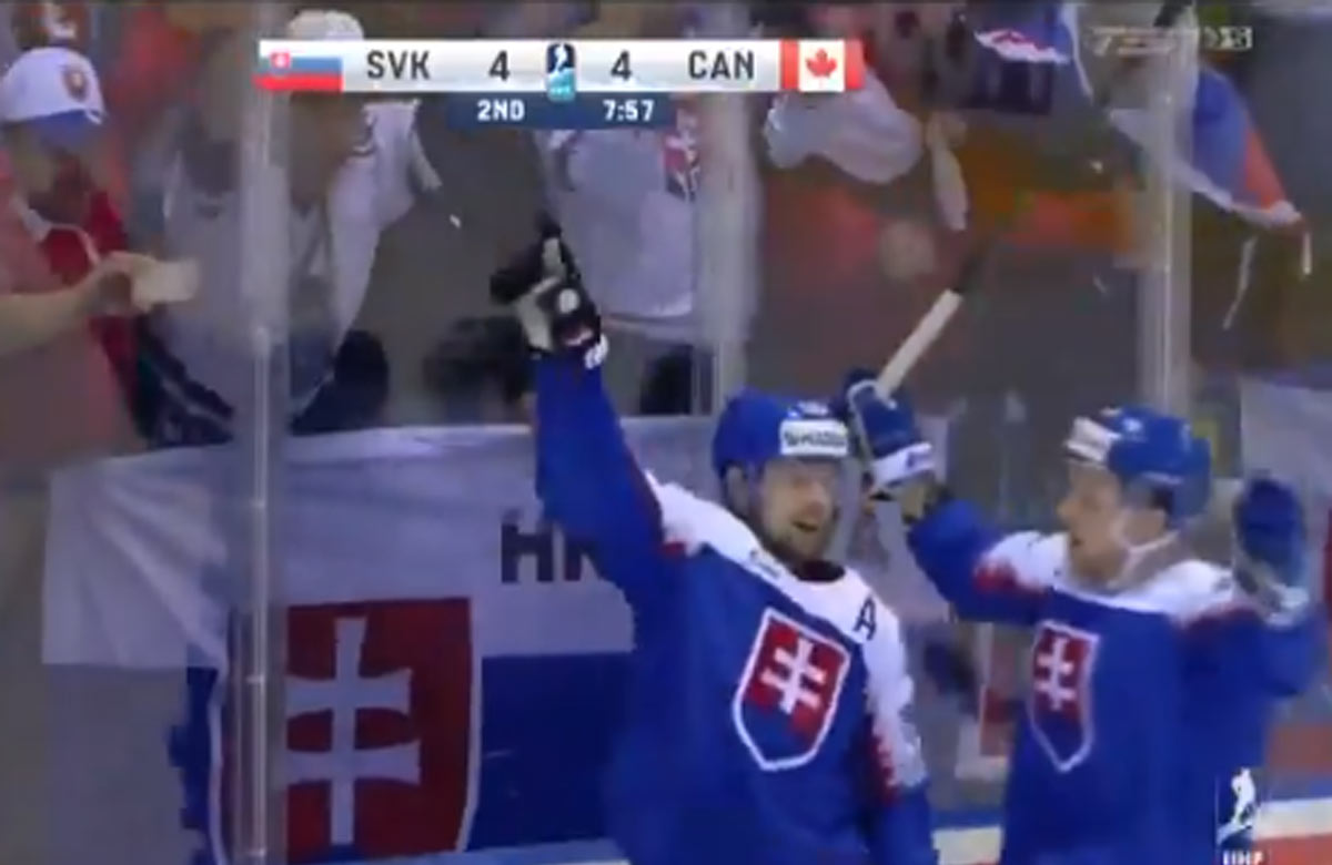 Slovensku neuznali gól proti Kanade na 5:4. Mal Tatarov zásah platiť alebo nie? (VIDEO)