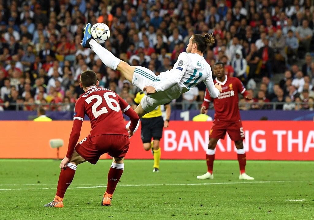 Dva roky dozadu strelil Gareth Bale v Lige Majstrov famózny gól (VIDEO)