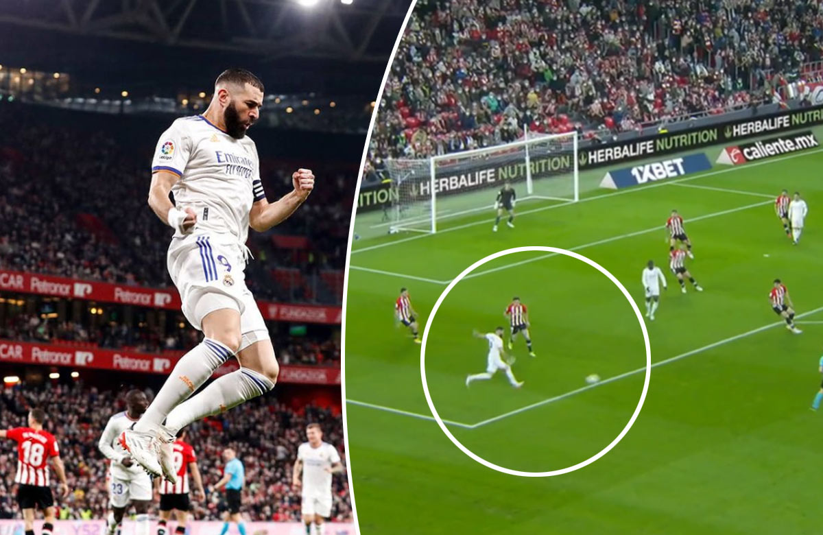 VIDEO: Výstavný gól Karima Benzemu proti Bilbau
