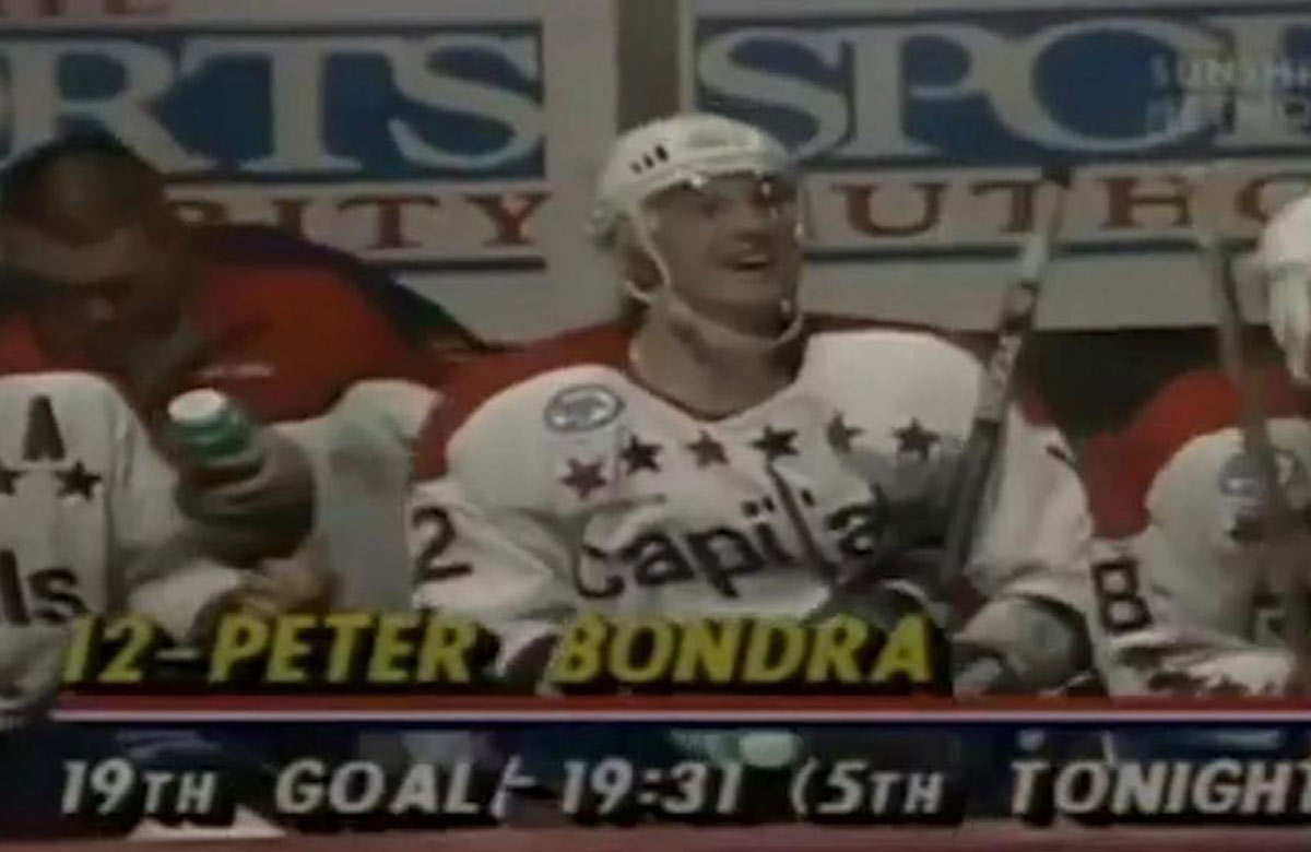 Ako Peter Bondra strelil v jednom zápase NHL päť gólov (VIDEO)