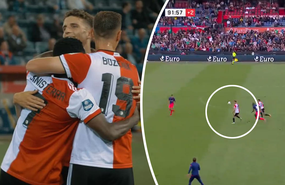 Boženík pri víťaznom góle Feyenoordu nad Atleticom Madrid (VIDEO)