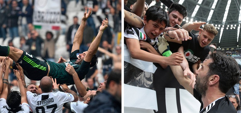 Moment pri ktorom plakal celý štadión: Gigi Buffon a jeho posledné sekundy na trávniku v drese Juventusu! (VIDEO)
