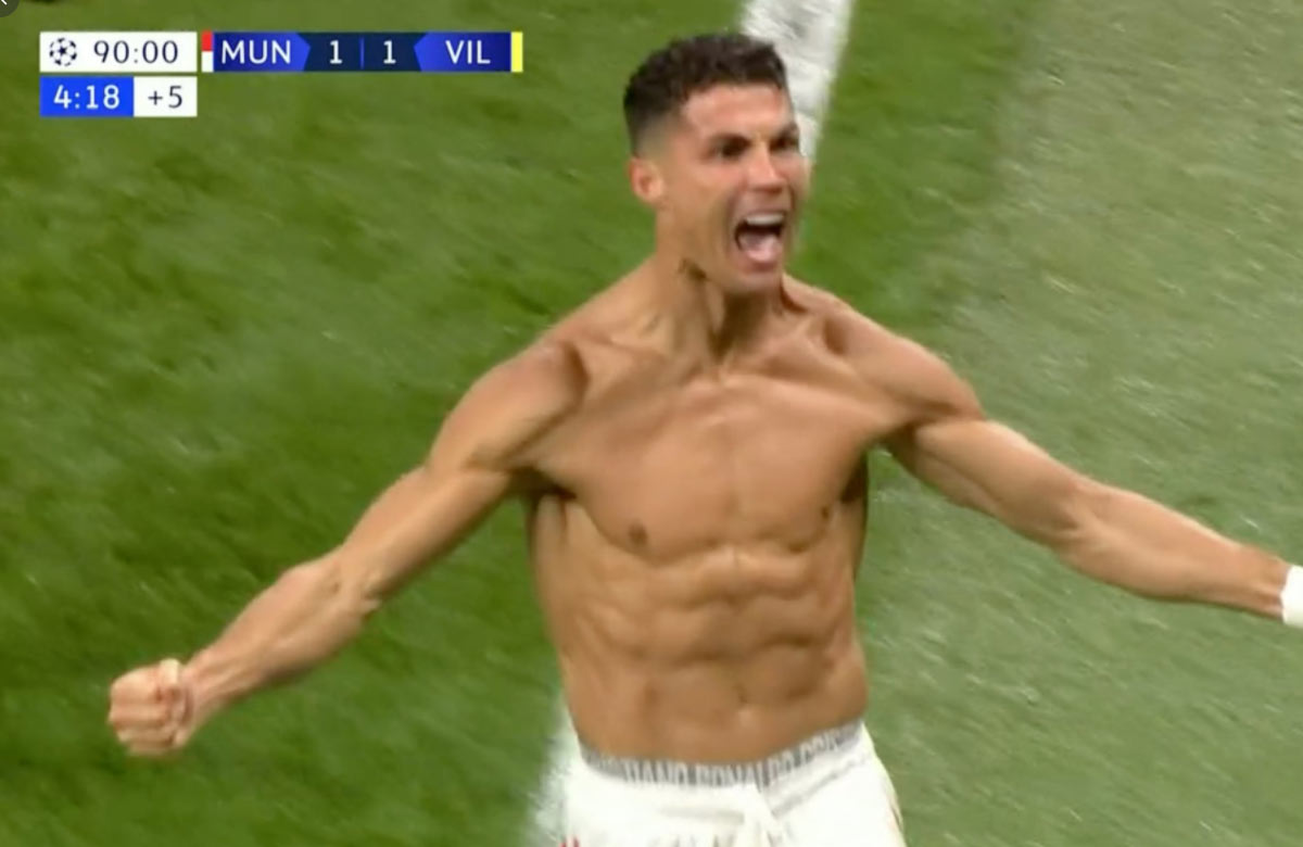 VIDEO: Cristiano Ronaldo v 95. minúte rozhodol o triumfe United nad Villarrealom
