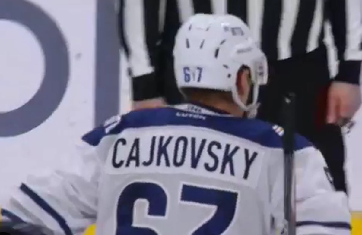 Michal Čajkovský a jeho gólová bomba v KHL do siete Traktoru Čeľabinsk (VIDEO)