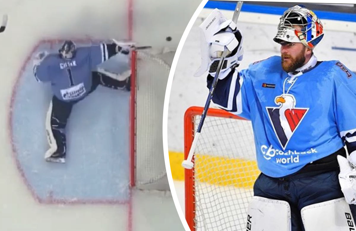 Marek Čiliak predviedol v drese Slovana najkrajší zákrok týždňa v KHL! (VIDEO)