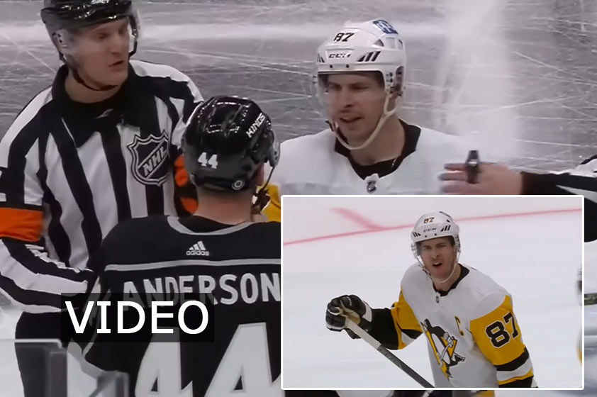 Sidney Crosby po prvýkrát v kariére dostal v NHL trest do konca zápasu