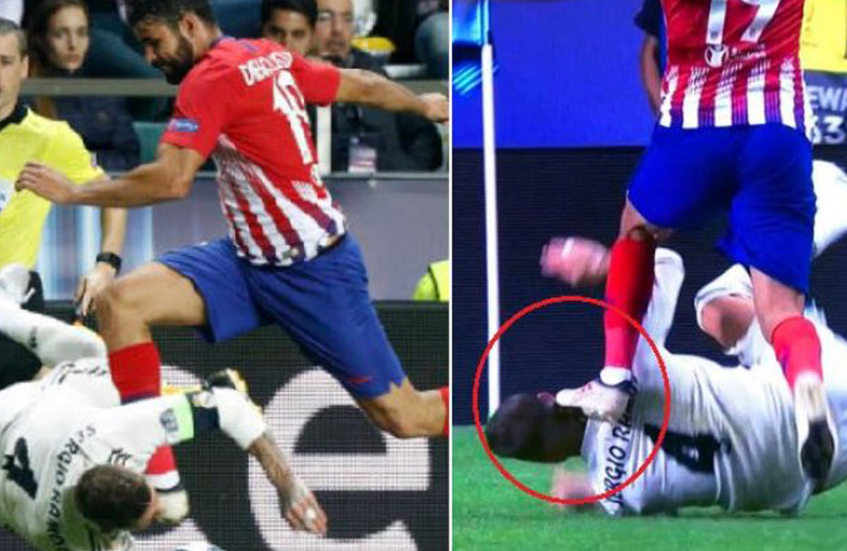 Ako Diego Costa stupil na krk Ramosovi: Sme kamaráti, aj keď to tak na ihrisku nevyzeralo! (VIDEO)