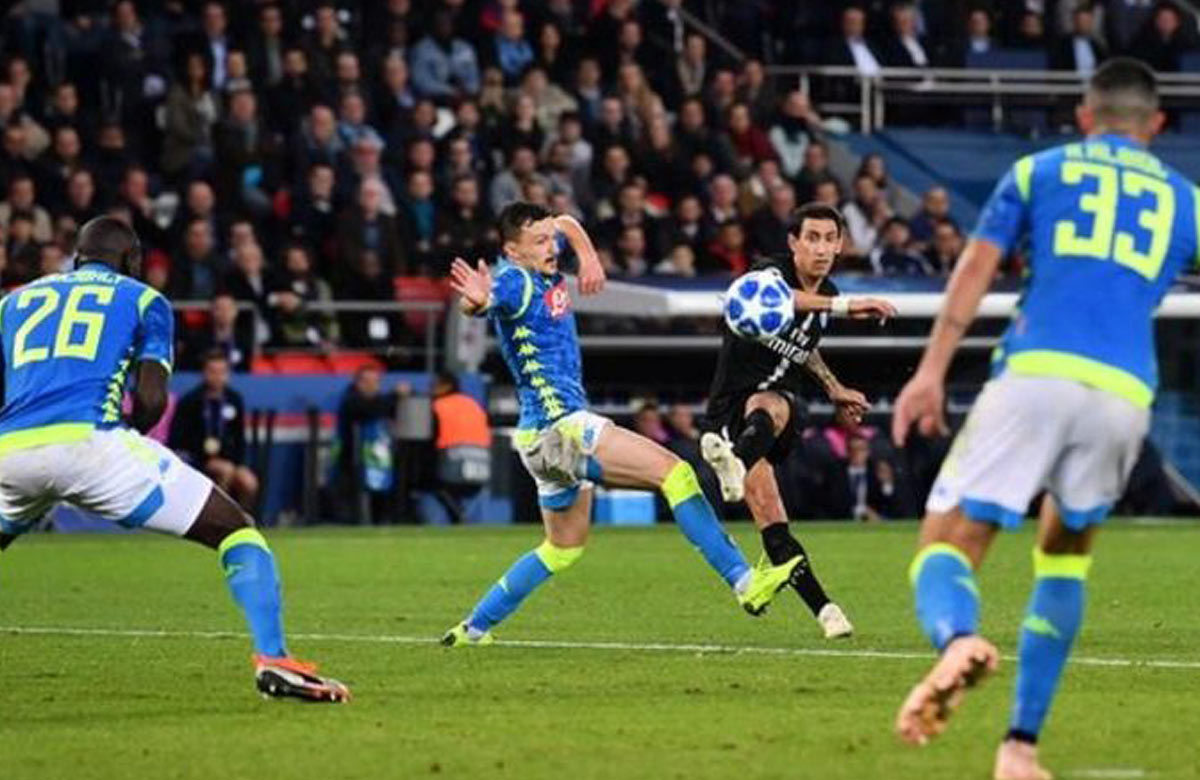 Hamšík bol s Neapolom krôčik od triumfu nad PSG. V 93. minúte nádherným gólom však vyrovnal Di Maria! (VIDEO)
