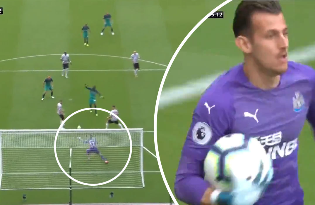 Martin Dúbravka a jeho fantastický reflexívny zákrok proti Tottenhamu (VIDEO)