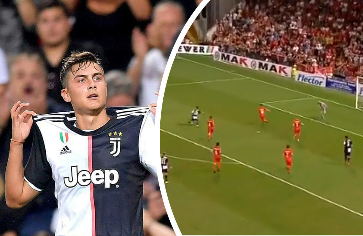 Paulo Dybala a jeho nádherný gól v zápase Juventusu s Triestinou (VIDEO)
