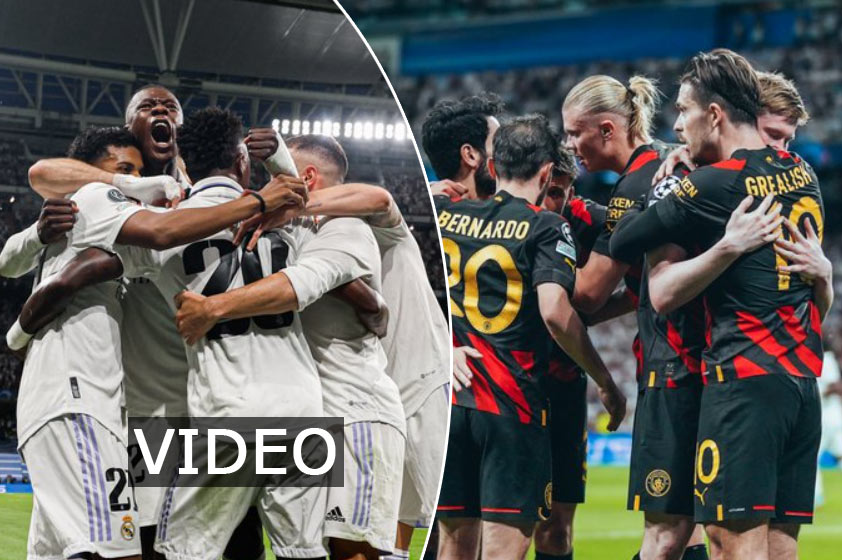 Dva krásne góly: Zostrih semifinále Ligy Majstrov medzi Realom Madrid a Manchestrom City