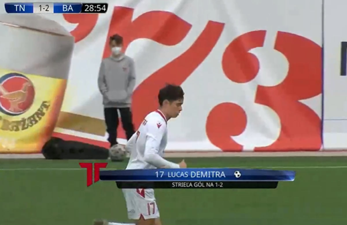 Lucas Demitra strelil gól Slovanu. Trenčín vysoko prehral (VIDEO)