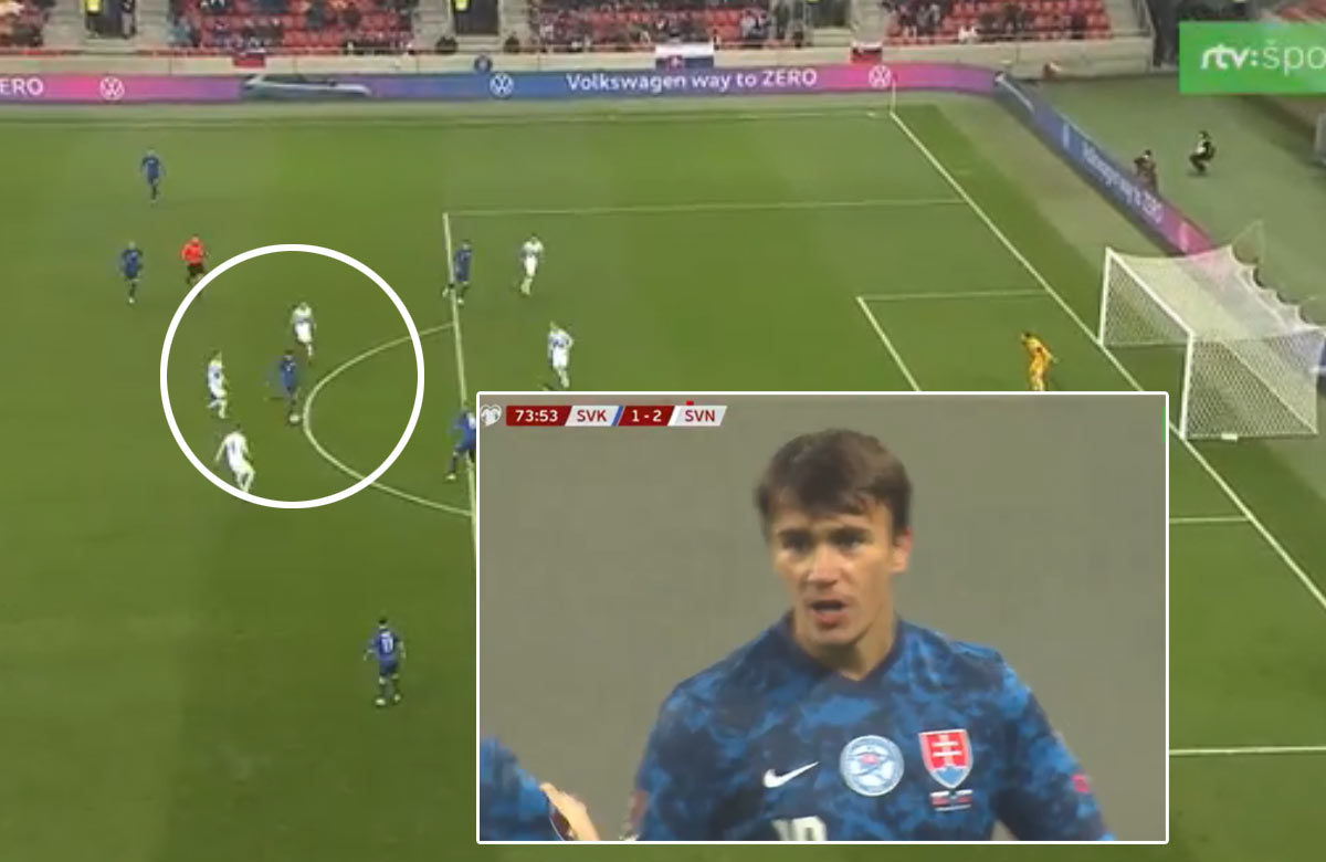 VIDEO: Strelec a jeho parádna gólová strela proti Slovinsku