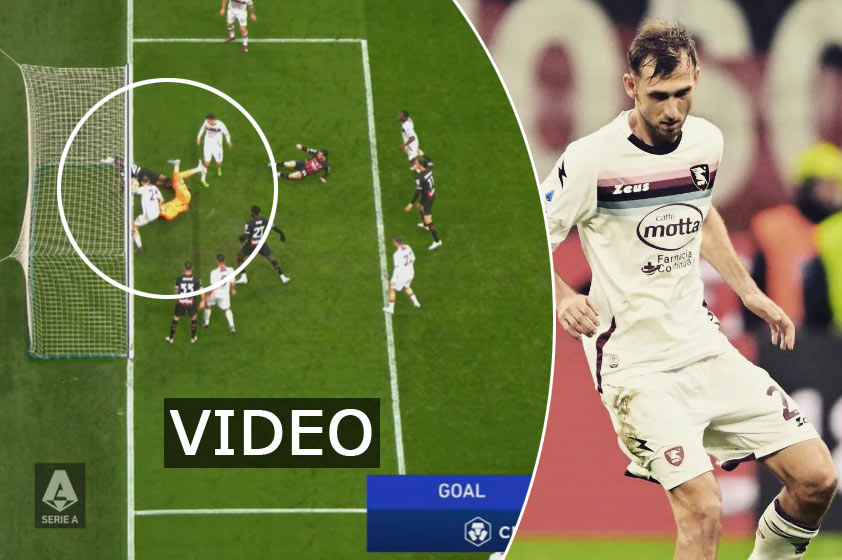 Norbert Gyömbér na bránkovej čiare zachránil v závere bod proti AC Milánu