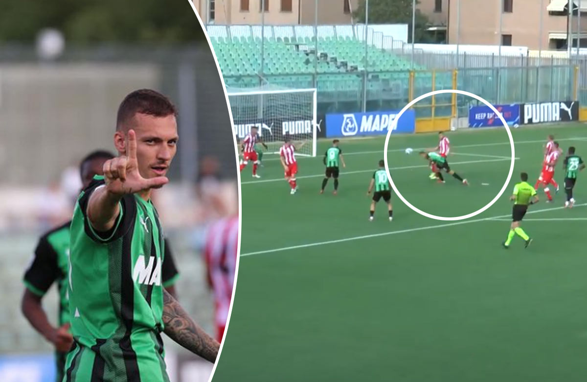 Lukáš Haraslín s gólom v príprave Sassuola (VIDEO)