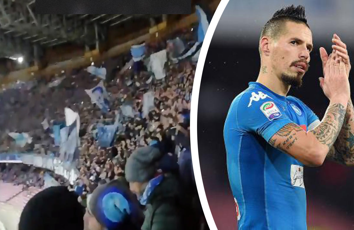 Keď celý štadión v Neapole skanduje po góle meno Mareka Hamšíka! (VIDEO)