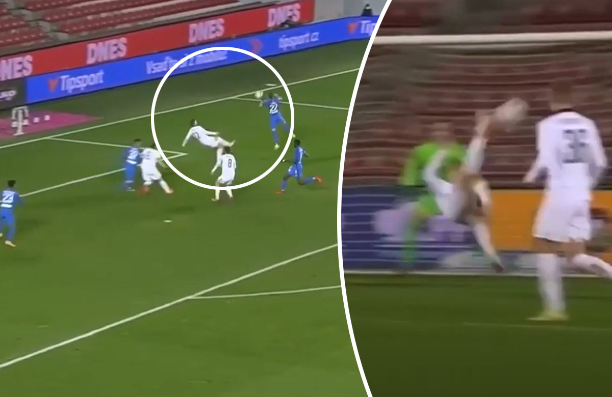 VIDEO: Lukáš Haraslín takmer strelil fantastický gól nožničkami