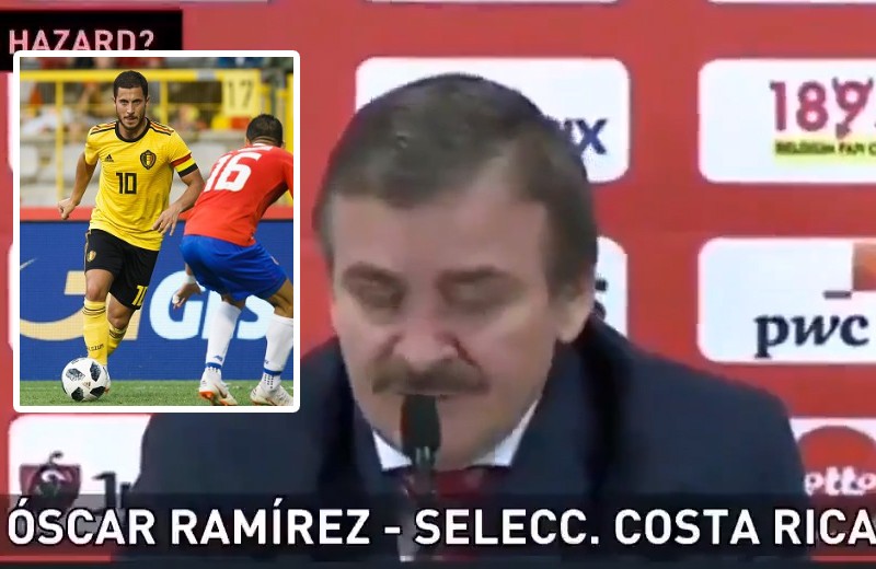 Tréner Kostariky po prehre s Belgickom: Ten hráč s číslom 10 nám robil problémy, neviem ale ako sa volá! (VIDEO)