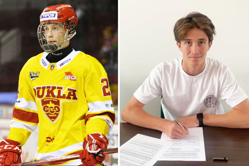 Slovenský talent pre draft NHL 2023 odchádza do zámoria