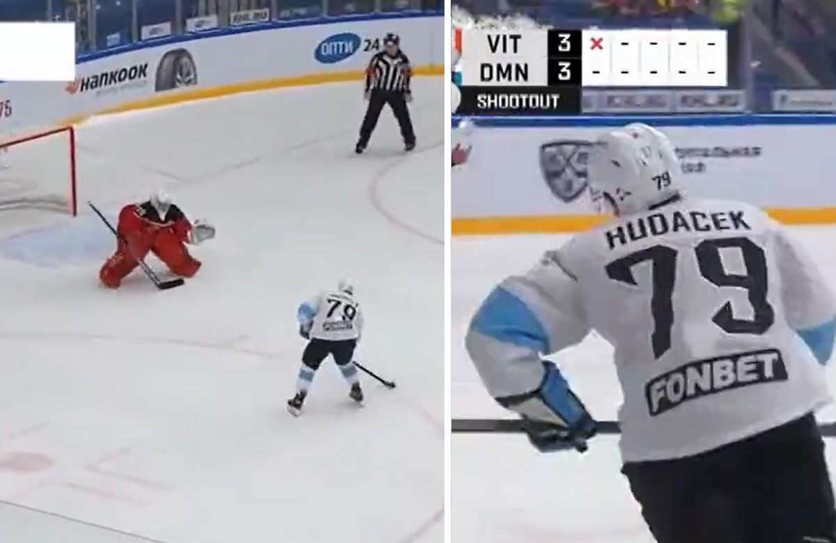 VIDEO: Fantastický nájazd Libora Hudáčka v KHL