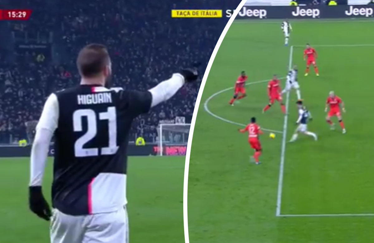 Higuaín a Dybala totálne znemožnili celú obranu Udinese (VIDEO)