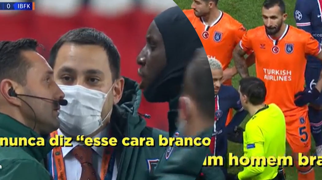 Rasistický incident v zápase PSG s Basaksehirom (VIDEO)