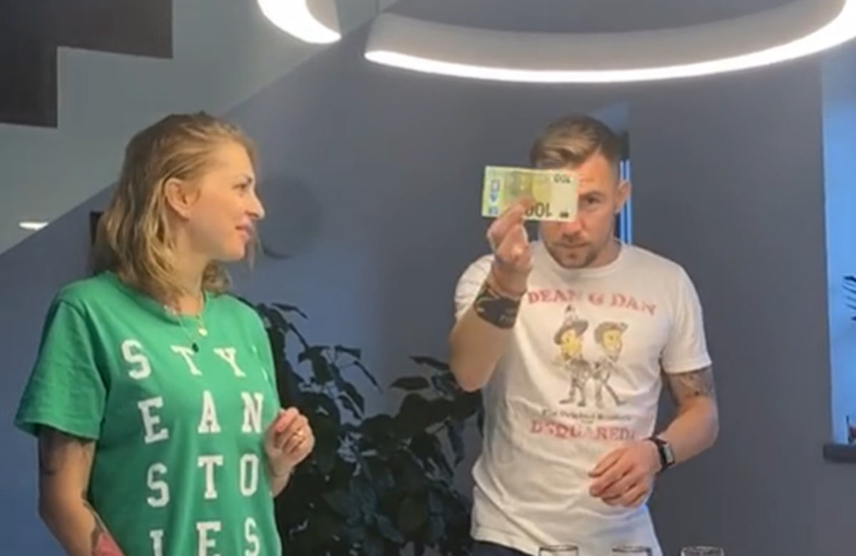 Erik Jendrišek si perfektne vystrelil zo svojej manželky (VIDEO)