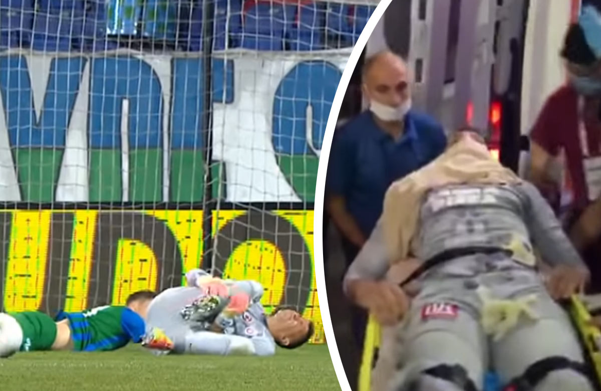 Český futbalista zlomil nohu brankárovi Muslerovi (VIDEO)